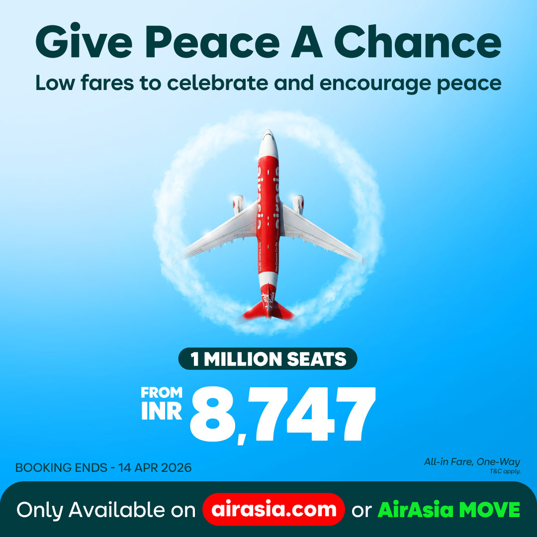 AirAsia advocates peace and connection with ‘Give Peace a Chance’ campaign